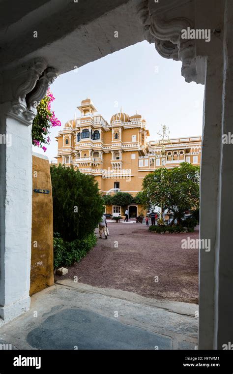 The Deogarh Mahal Hotel Rajasthan Stock Photo Alamy