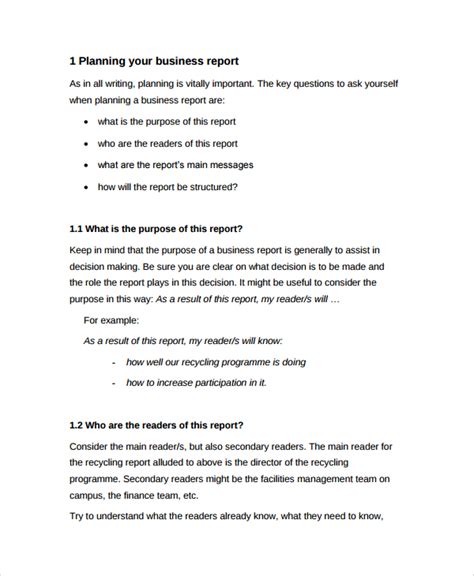 Free 8 Sample Report Outline Templates In Pdf Apple Pages Ms Word