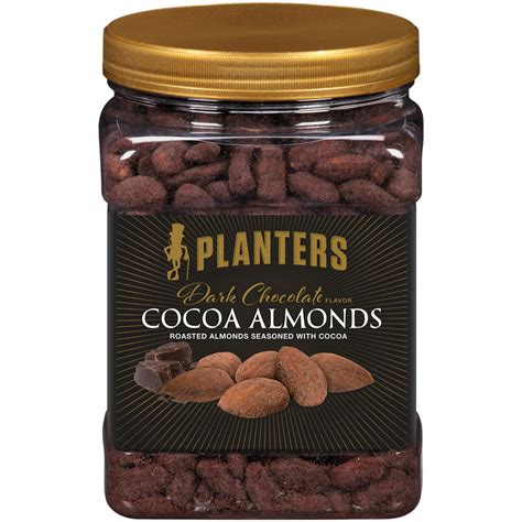 Planters Dark Chocolate Flavored Roasted Cocoa Almonds 231 Lb