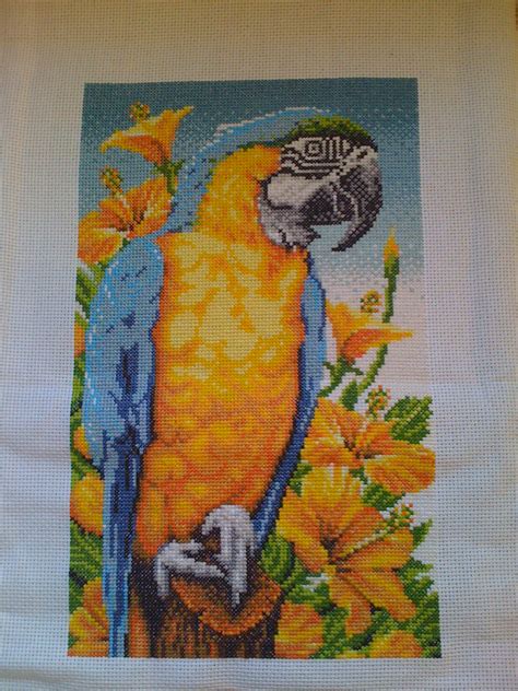 Check spelling or type a new query. Wendys Wips: Macaw Latch hook Pattern now a Cross Stitch ...
