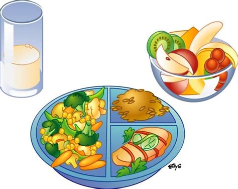This is one of our classic dinners and something we make fairly often. Healthy lunch food clipart | Food clipart, Lunch recipes ...