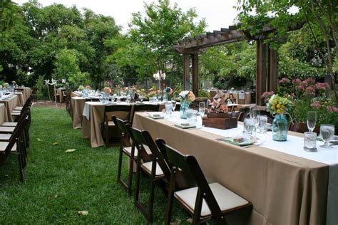 Make your backyard wedding pop with these unique decor ideas, curated by rustic wedding chic and huffpost weddings. Backyard Wedding Ideas on a Budget