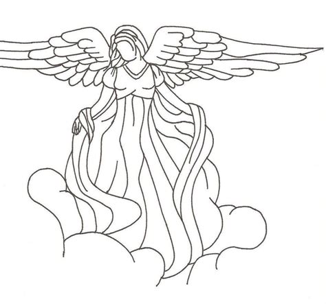 Guardian Angel By Moonblaster13 On Deviantart Angel Sketch Angel