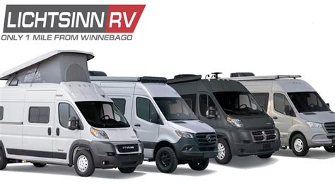 Winnebago Class B Camper Van Lineup Lichtsinn Rv Blog