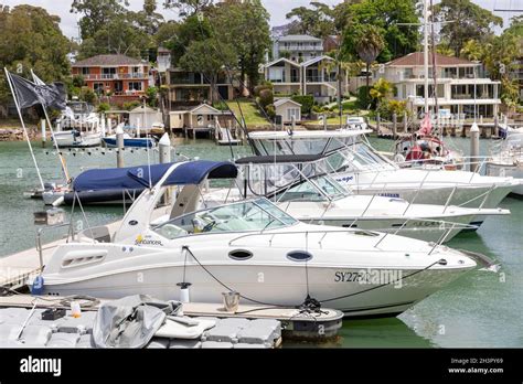 Newport Sydney Boats Berthed At Sirsi Marina In Newport With