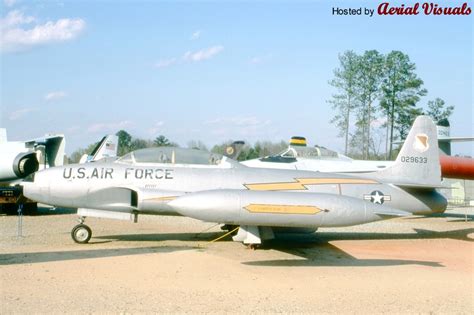 Aerial Visuals Airframe Dossier Lockheed T 33a 1 Lo Sn 52 9633