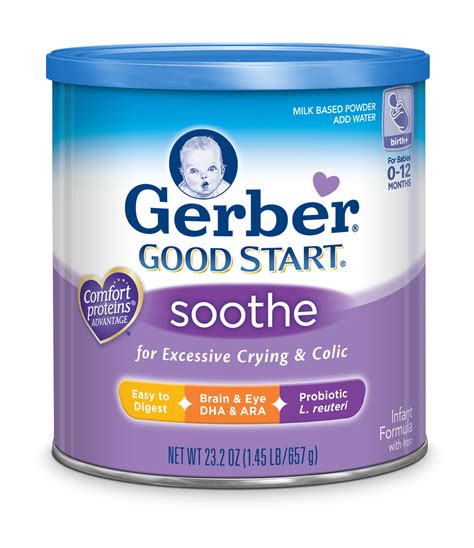 Gerber® Good Start® Soothe Formula Gives Babies Less To Cry About