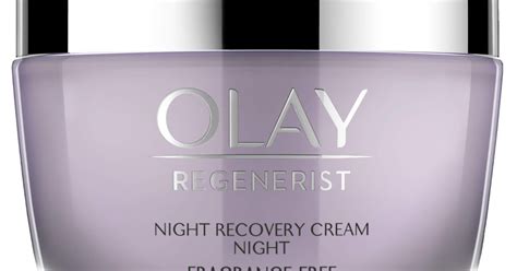 The Savvy Shopper Olay Regenerist Night Recovery Cream Face Moisturizer