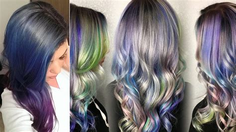 Generally, if more melanin is present, the color of the hair is darker; Hair color trends 2017: Granny hair