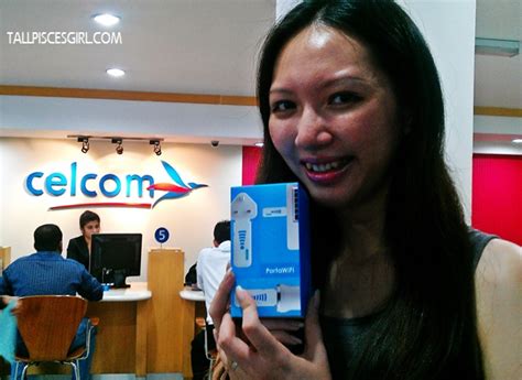 Celcom's brand vision is about pleasing their customers and exceeding their expectations. I've Got My FREE Celcom PortaWiFi Device! - TallPiscesGirl
