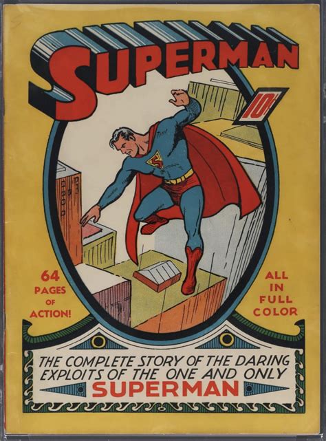 Two Early Superman Comics Including The Characters First Graphic