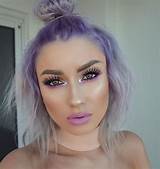 Makeup For Purple Hair Pictures