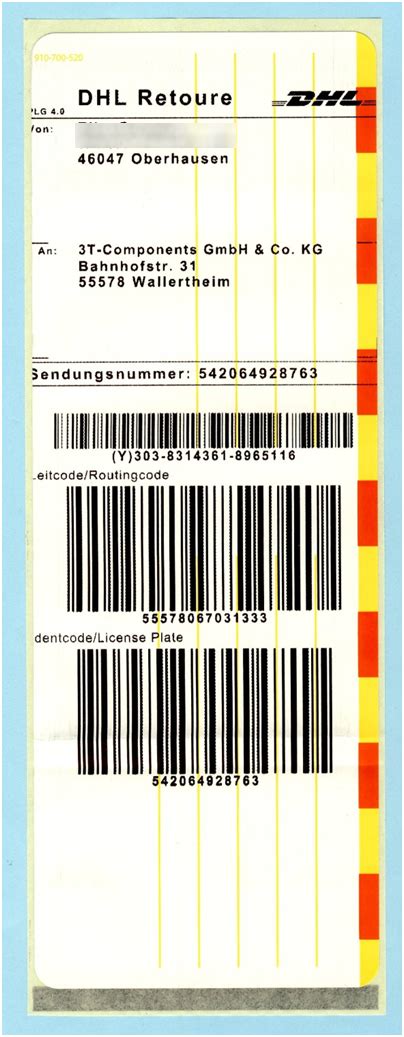 Mit der mobilen retoure müssen sie ihr retourenlabel ab sofort nicht mehr selber ausdrucken! Philaseiten.de: Moderne Postgeschichte: Paketaufkleber auf ...