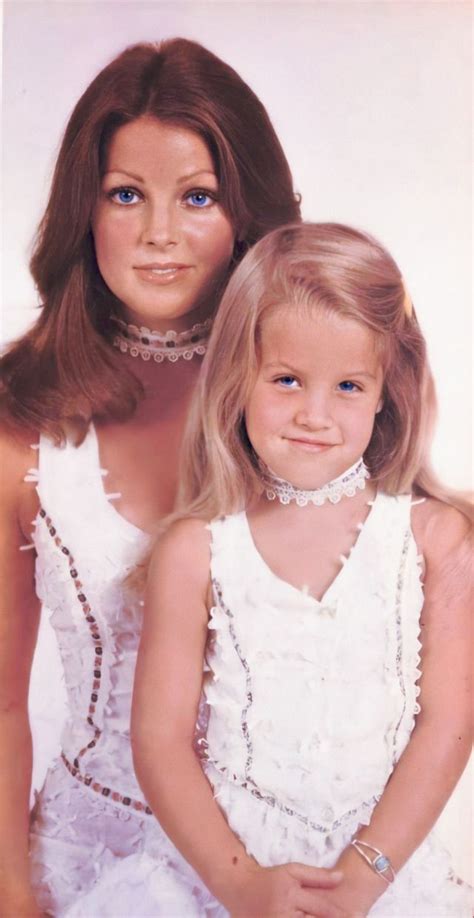 Lovely Portrait Photos Of Lisa Marie Presley And Her Mother In 1974 Vintage News Daily