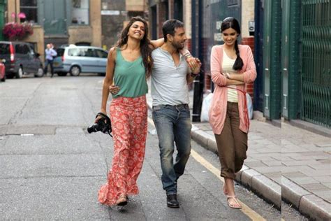 Saif Ali Khan Diana Penty And Deepika Padukone Cocktail Movie Image Cocktail Hindi Movie