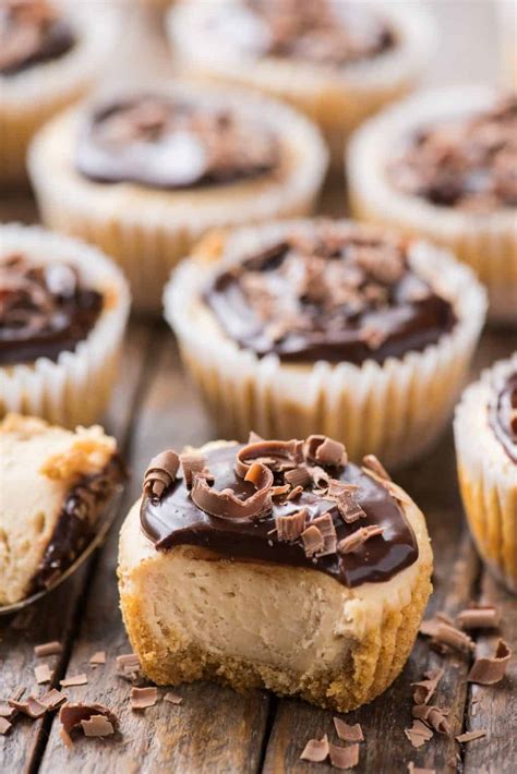 Mini Peanut Butter Cheesecakes 7 Ingredients Make In Muffin Pan