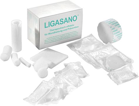 Ligasano weiß verband 1x10x10 cm steril. Übersicht unserer Produkte für Wundversorgung ...