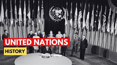 History Of The United Nations Youtube