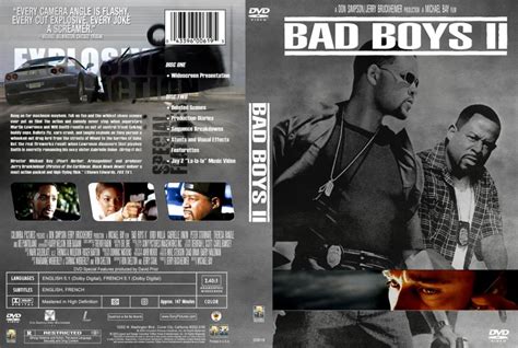 Bad Boys Ii Movie Dvd Custom Covers 477bad Boys Ii Dvd Covers