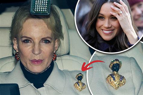 Meghan Markle Race Row Princess Michael Of Kent Apologises Over Racist Brooch Daily Star