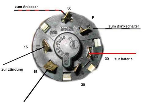 Der anlasser am auto ist ein kleines, elektromechanisches modul, welches fest am motor installiert ist. Schaltplan Zundschloss Anlasser - Wiring Diagram
