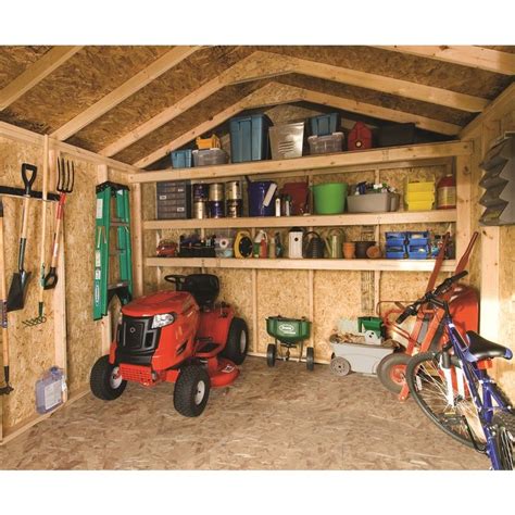 It will also help you organize your shed and show off some really creative shed ideas. Shop Heartland Statesman Gable Engineered Wood Storage ...