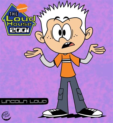 Lincoln Loud Early 2000s Au By Thefreshknight The Loud House Luna The