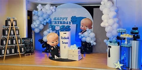 Boss Baby Birthday Party Ideas Photo 1 Of 23 Catch My Party