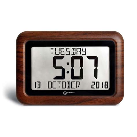 Set fun timers, stopwatches, countdowns. Buy an Oricom Digital Clock With 8" LCD Display and ...