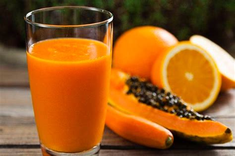 Sucos Detox Com Mamão