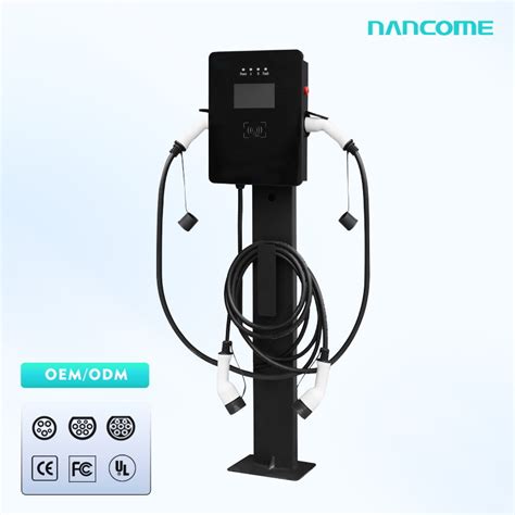 Nancome Electrical Vehicle Wallbox Mounted Car Ev Charger Station