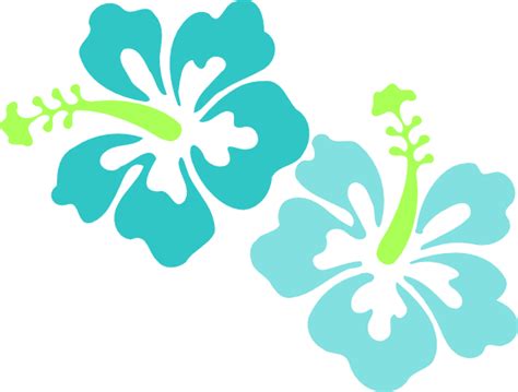 Hawaiian Flower Clip Art Flower Bright Hawaiian Clipart 6 Wikiclipart