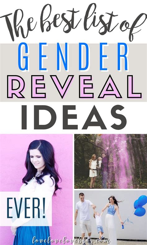 The Ultimate List Of Gender Reveal Ideas For New Mothers Reveal Ideas