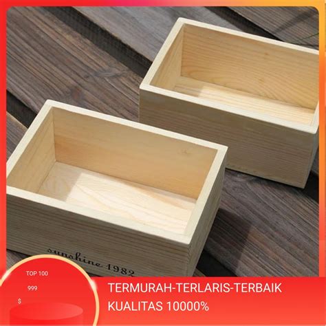 Kayu Wooden Box Box Box 15x20x5 Wooden Tray Woodenwoodencraft