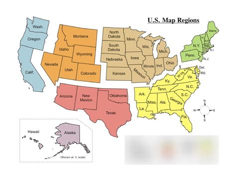 World Geography Regions Of The Us Diagram Quizlet