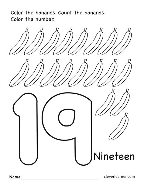 printable number 19 printable word searches