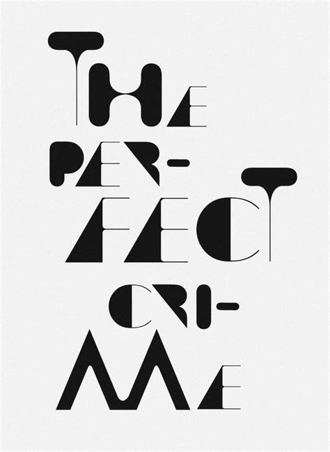 Clean Type With A Fun Twist Typography Design Typography Lettering Design