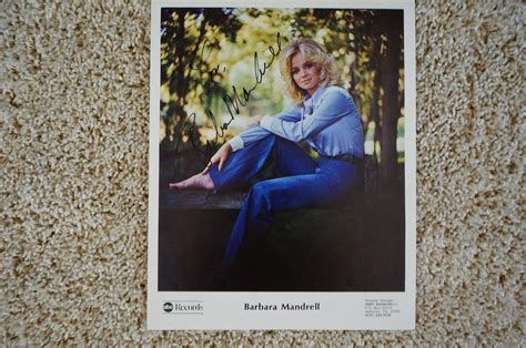 Barbara Mandrell 8x10 Signed Photo 1917280457