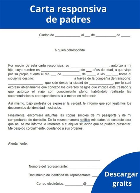 Carta Responsiva Qué Es Para Qué Es Cómo Hacerla Ejemplo Formatos