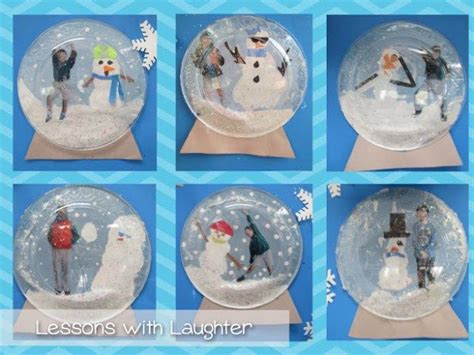 Snow Globes Writing Lesson And Craft Snow Globe Crafts Snow Globes