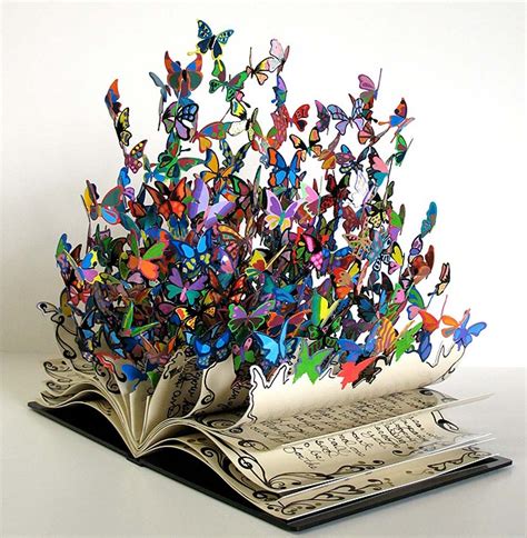 Book Of Life Beautiful Butterflies Burst From This Stunning Book Bit