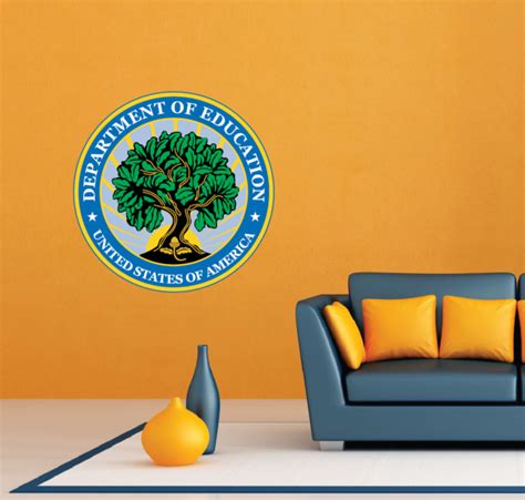 Us Department Of Education Seal Usa Wall Room Decor Sticker Decal 22