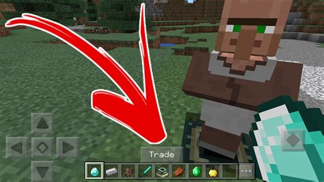 How To Make Villagers Carry Your Items Trade And Tame Minecraft Pe
