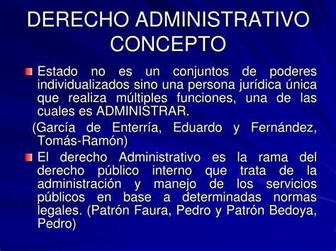 Ppt Teoria General Del Derecho Administrativo Powerpoint Presentation