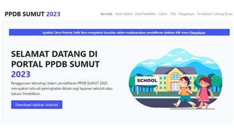 Jadwal PPDB Sumut 2023 SMA Dan SMK Cek Alur Mendaftar Syarat Daya
