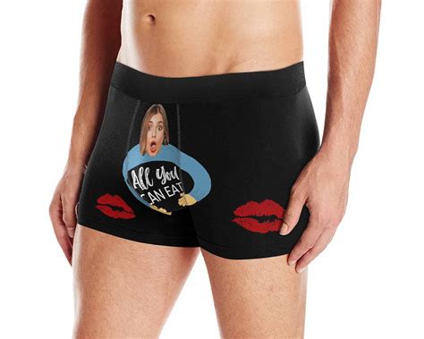 Custom Face Boxer Mens Funny Boxers Shorts All You Can Etsy