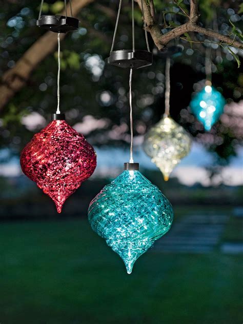 4.6 out of 5 stars 120. Large Outdoor Christmas Ornaments - Hanging Onion Solar ...