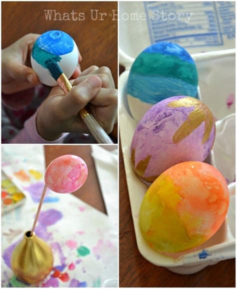 Painted Easter Eggs Watercolor Easter Eggs How To Make Watercolor