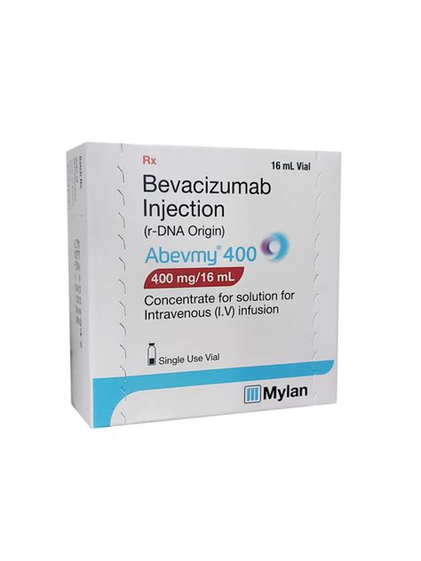 Abevmy 400 Bevacizumab Injection 400mg16ml Mba Pharmaceuticals Pvt Ltd