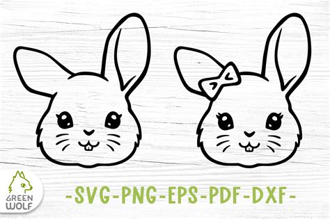bunny clipart,Easter Bunny svg bunny face svg,Easter Bunny svg Bunny